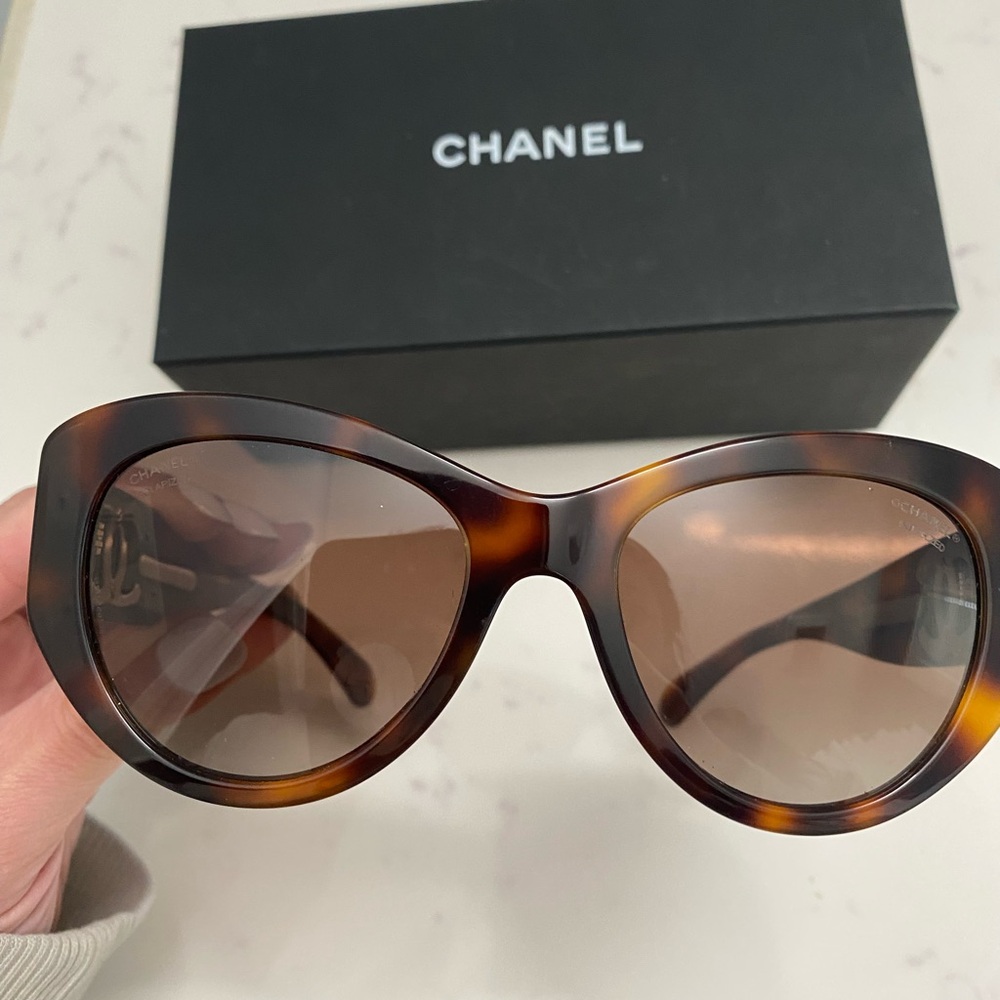 Chanel butterfly sunglasses